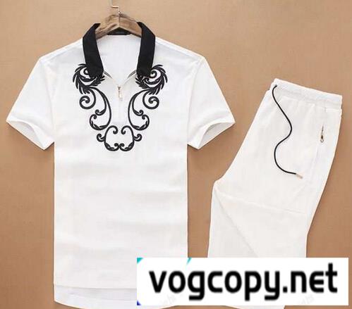VERSACE ヴェルサーチ 偽物 半袖Tシャツ 上下セット