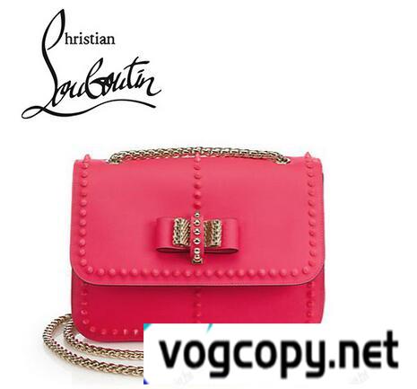 定番のカラークリスチャンルブタンCHRISTIAN LOUBOUTIN  抜群バッグ スタッズ .