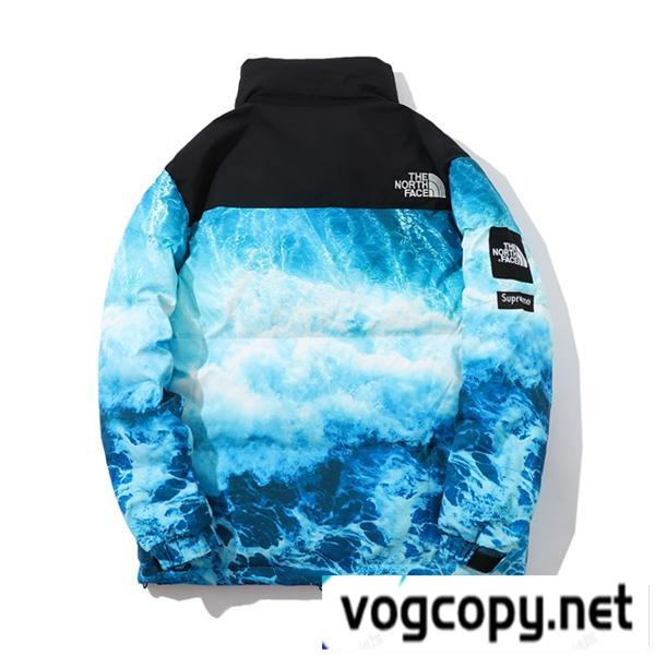 SUPREME x The North Faceコラボダウンジャケット2026秋冬着こなし 