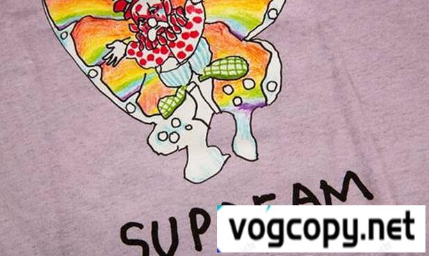 お買い物　シュプリーム 希少価値が高いＴシャツ　パープル.
