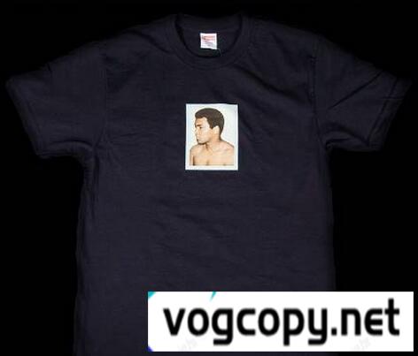 大人気　シュプリーム モハメド・アリ　存在感に溢れるTシャツ　ブラック.