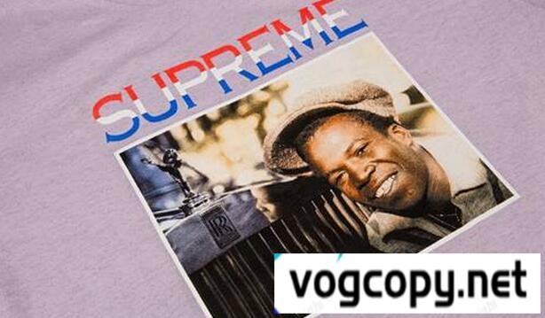 新作　2017コレクション supreme レプリカ  耐久性が高いTシャツ ライトパープル.