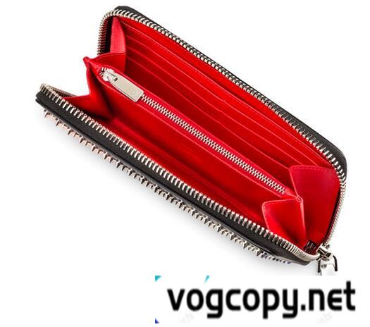 利便性の高いルブタン 財布 使い易い機能性で 長財布 紺&times;マルチ.