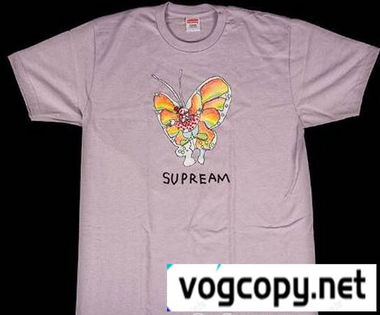 お買い物　シュプリーム 希少価値が高いＴシャツ　パープル.