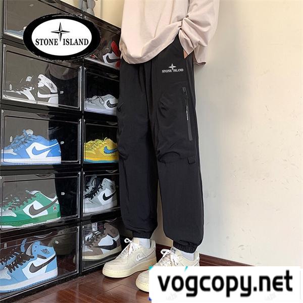 ストーンアイランド ワークパンツ 偽物