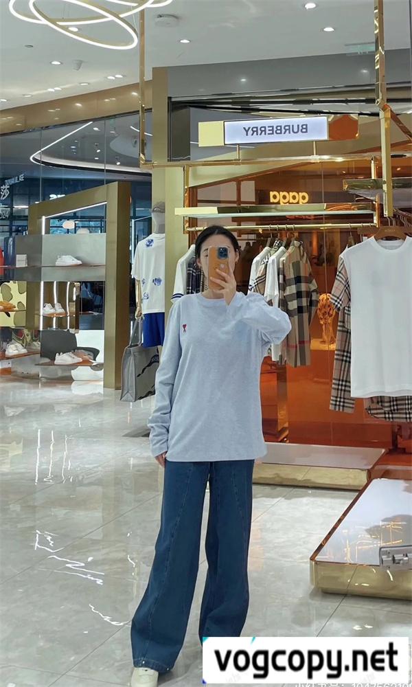 AMI PARIS 偽物 長袖Tシャツ