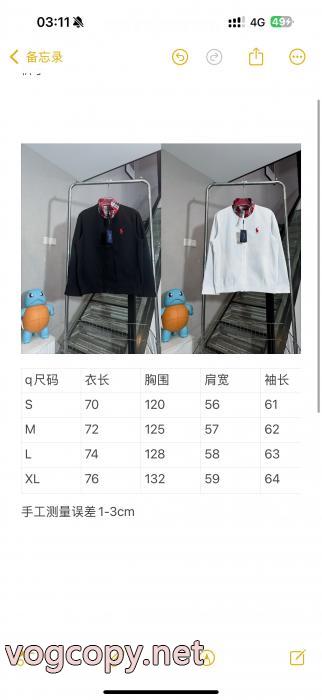 Ralph Lauren-ラフローレンオールドマネー風赤チェックチェックのジッパーコート_0_1