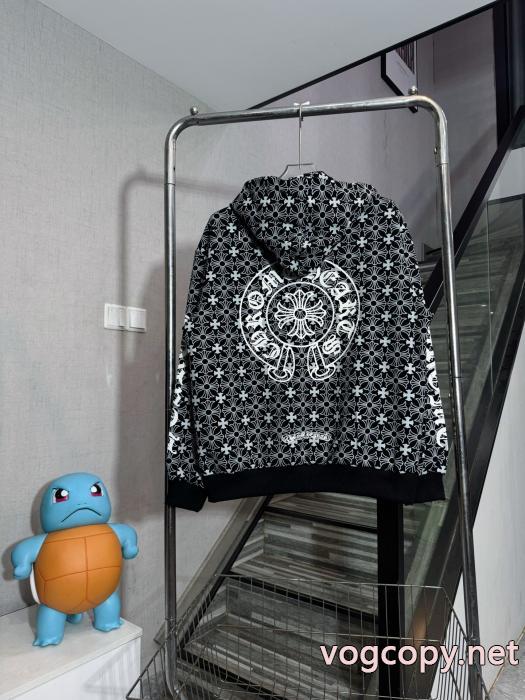 Chromehearts-クロウハートプリントクロスフラワーキャップコート_0_2