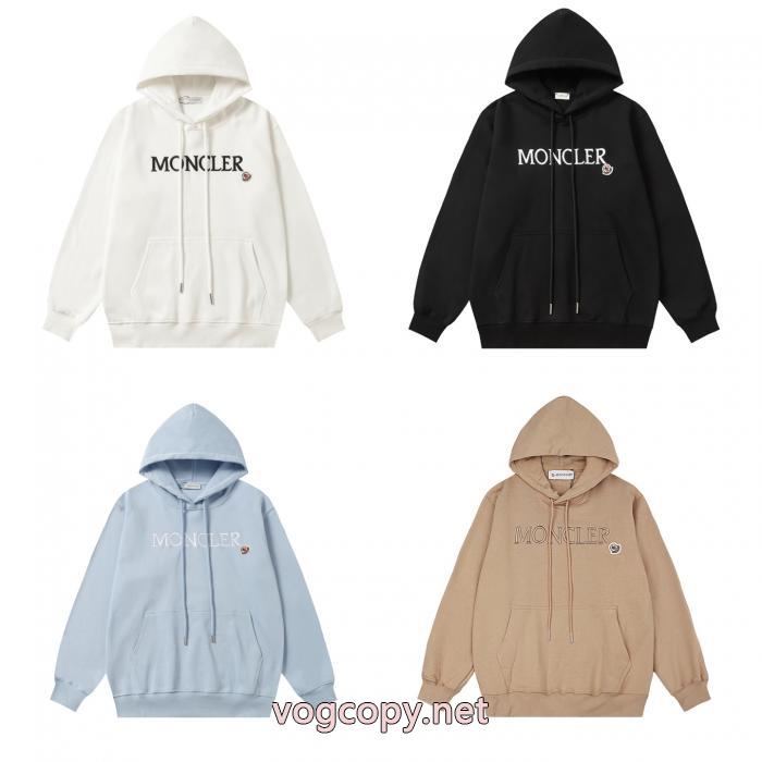 MONCLER秋冬新作刺繍連帽パーカー_0_0
