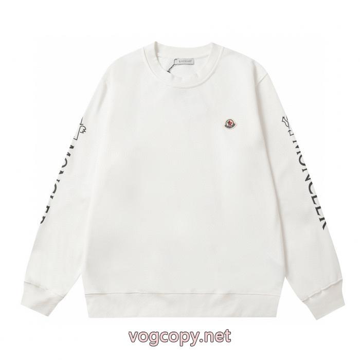 MONCLERプリントラウンドネックパーカー_0_1