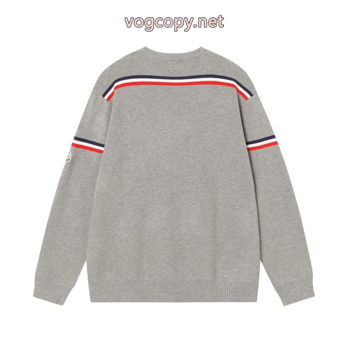 MONCLER25SS新作秋冬ヘッダー長袖セーターニット_0_0