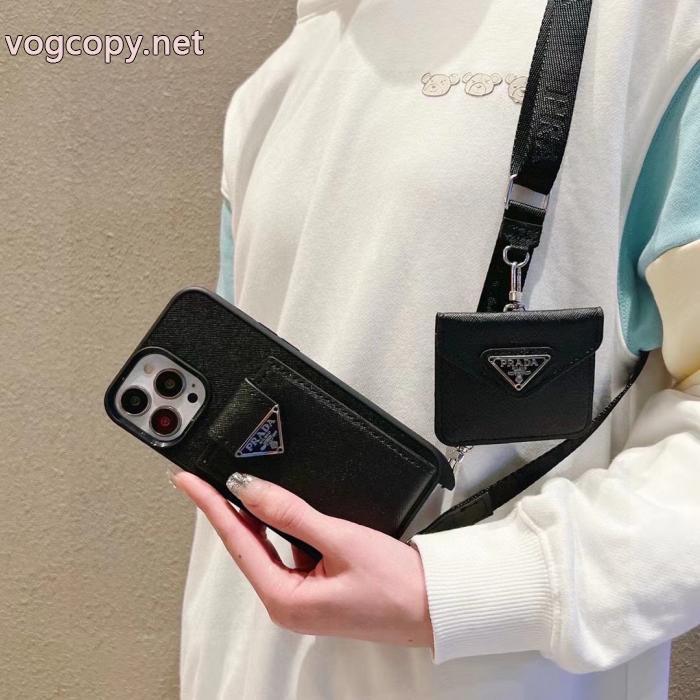 pradaIphoneケースカバーパスケース斜め掛け+セット_0_2
