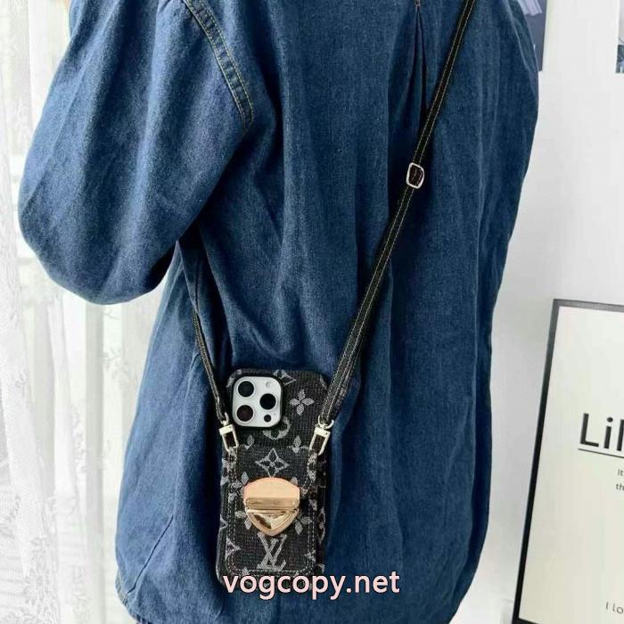 LVカウボーイロックロックバッグ携帯ケース肩ベルト斜め掛け携帯ケース全バッグソフトケース_0_0