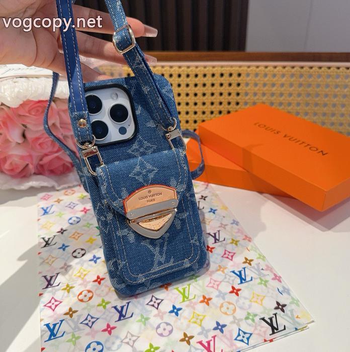 LVカウボーイロックロックバッグ携帯ケース肩ベルト斜め掛け携帯ケース全バッグソフトケース_0_2