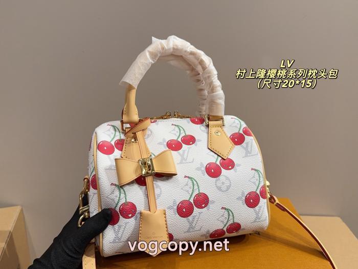 lv新型さくらんぼ枕バッグショルダーバッグ_0_0