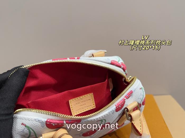 lv新型さくらんぼ枕バッグショルダーバッグ_0_3