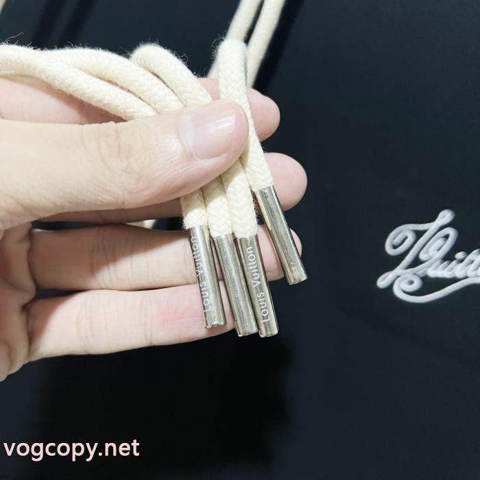 LOUISVUITTON前後刺繍アルファベットLOGOロゴ着用紐キャップパーカー_0_0