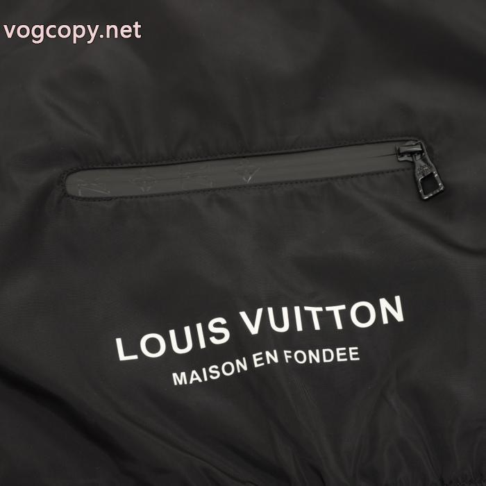 Louis Vuittonオールドフラワーフルプリントパーカージップコート_0_4