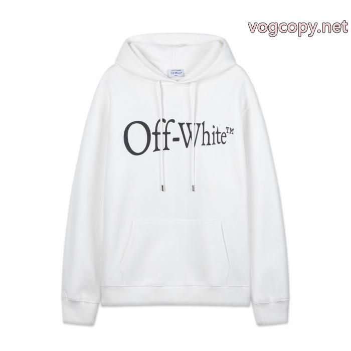 offwhite25ss新型不規則矢印460 gゆったり版フードパーカー_0_0