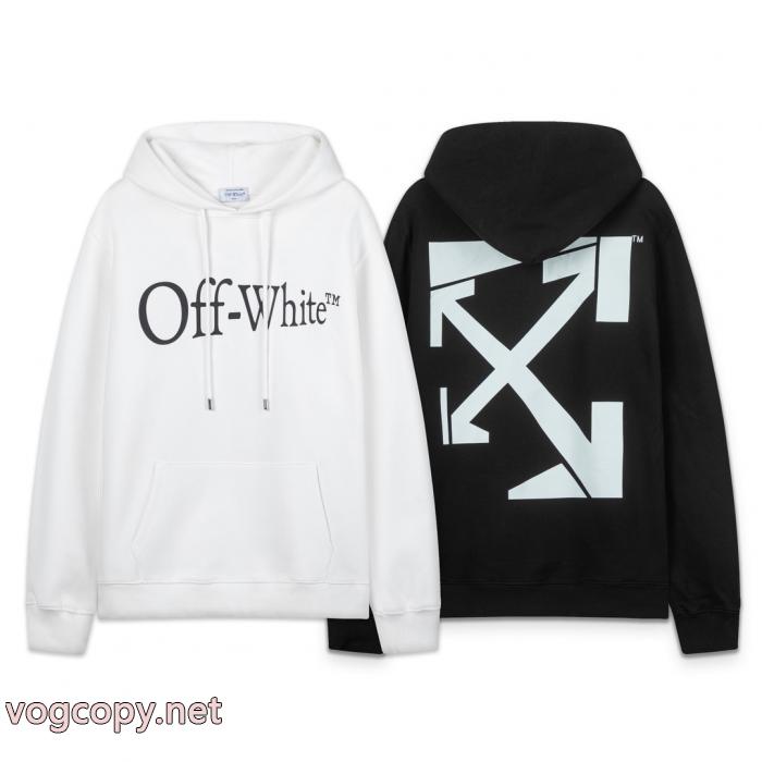 offwhite25ss新型不規則矢印460 gゆったり版フードパーカー_0_2
