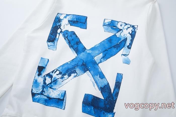 offwhite25ss新型矢印460グラム連帽パーカー_0_0