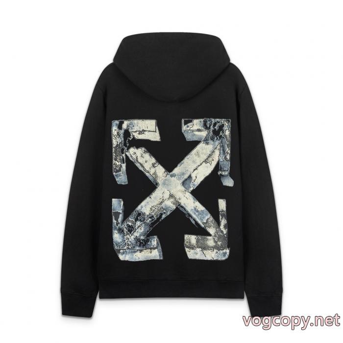 offwhite25ss新型矢印460グラム連帽パーカー_0_2