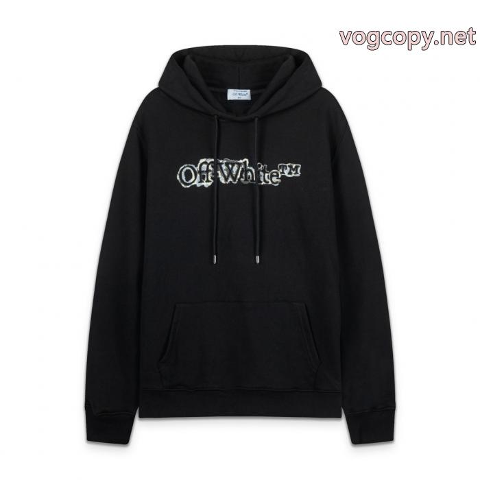 offwhite25ss新型矢印460グラム連帽パーカー_0_4
