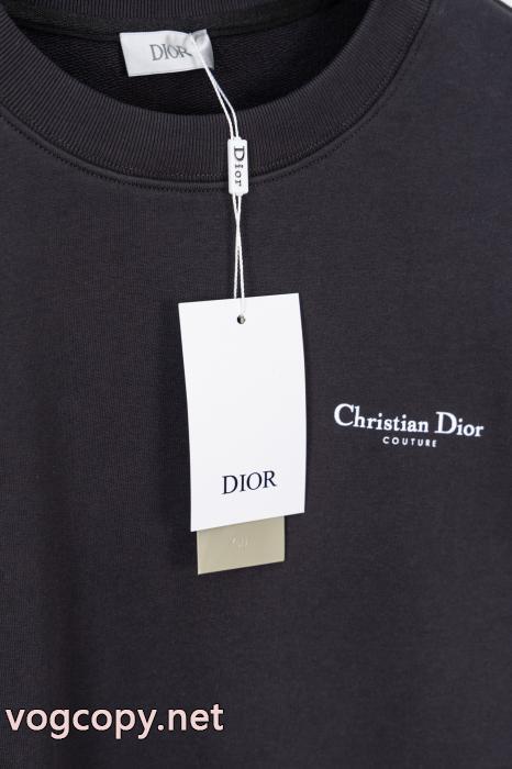 DIORフィギュアプリント模様の服着丸首パーカー_0_3