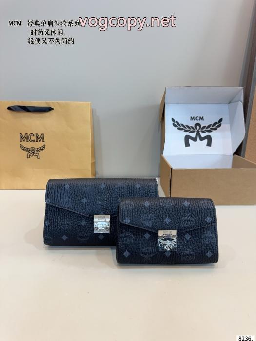 Mcm上質レザーチェーンバッグショルダーショルダーバッグ丈夫で長持ち_0_2