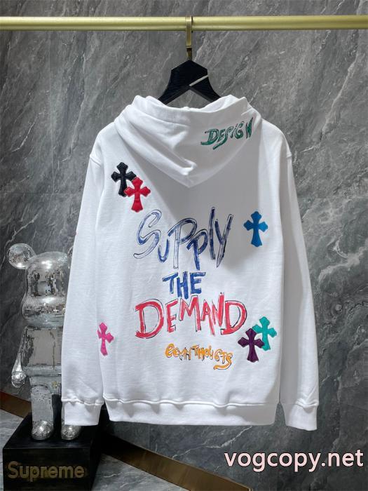 ブランド 通販店パーカー話題の新作到着！即納希少センスアップ！CHROME HEARTS_0_5