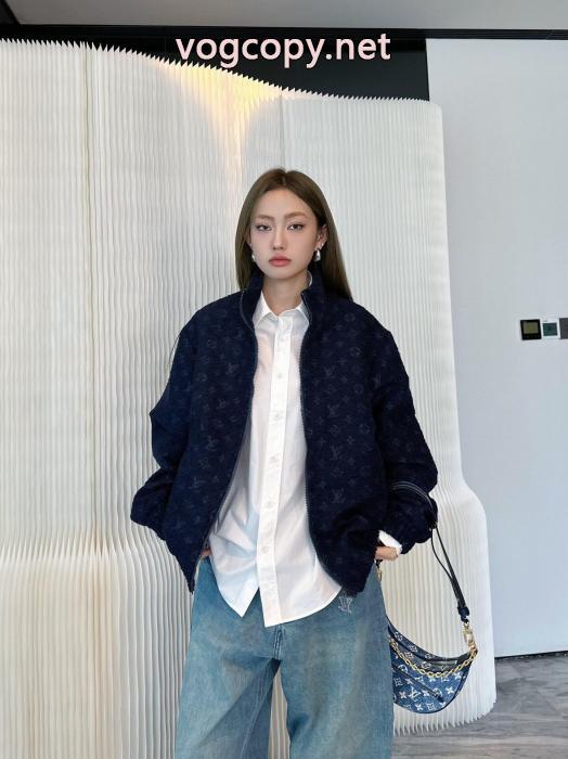 MONCLER綿羊の毛皮のファスナーウエストジャケット_0_5