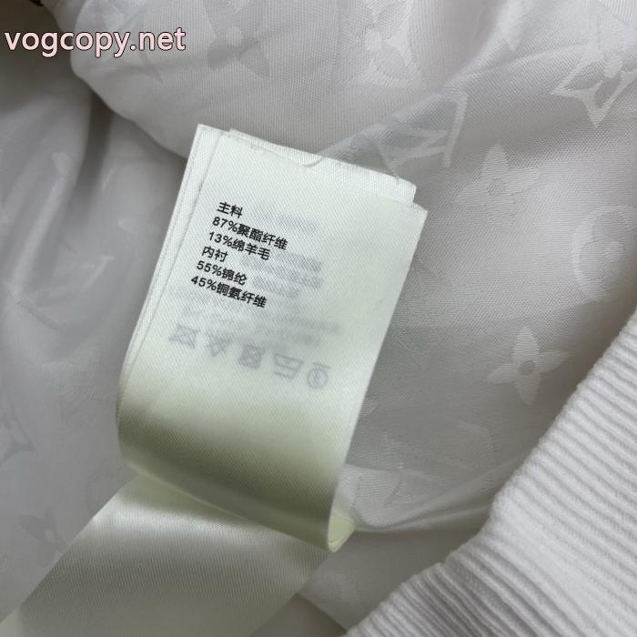LOUIS VUITTON秋冬新作ねじ立て襟顆粒ダウンコートウールコート_0_3