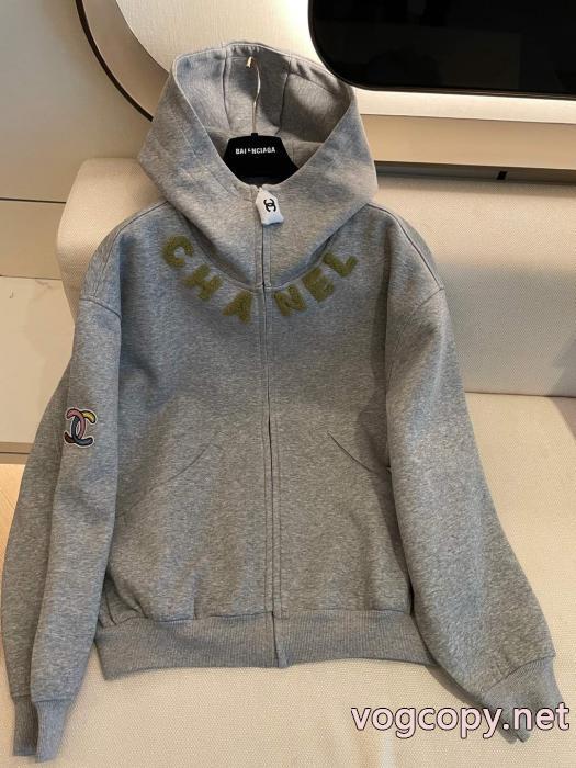 CH新型フード付きパーカージップコート_0_2