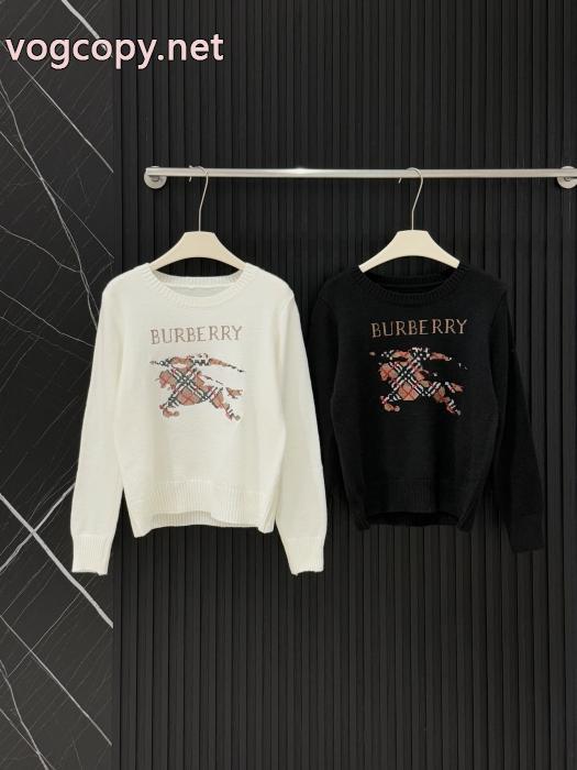 BURBERRY騎士ロゴニットセーター_0_2