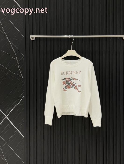BURBERRY騎士ロゴニットセーター_0_3