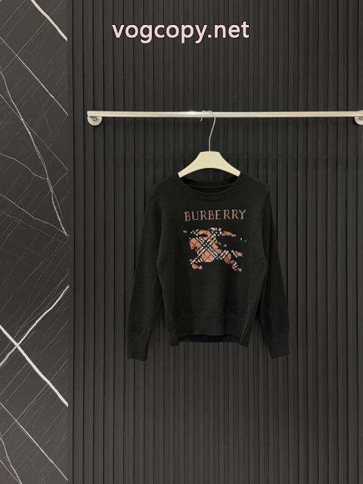 BURBERRY騎士ロゴニットセーター_0_4