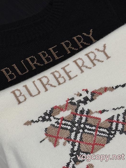 BURBERRY騎士ロゴニットセーター_0_5
