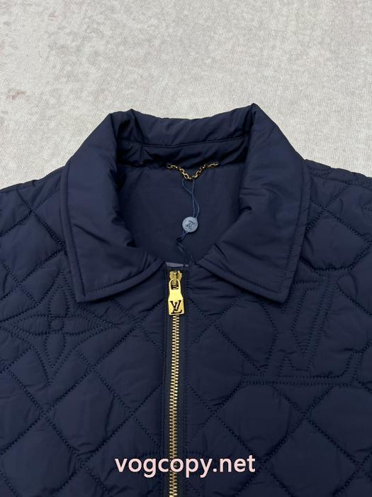 LOUIS VUITTON25ss新作キルティングジャケットシャツ_0_1