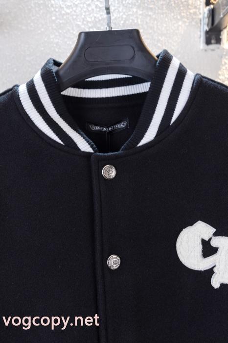 ブランド コピー完売前に激レア激安価格！クロムハーツ野球服コート_0_0