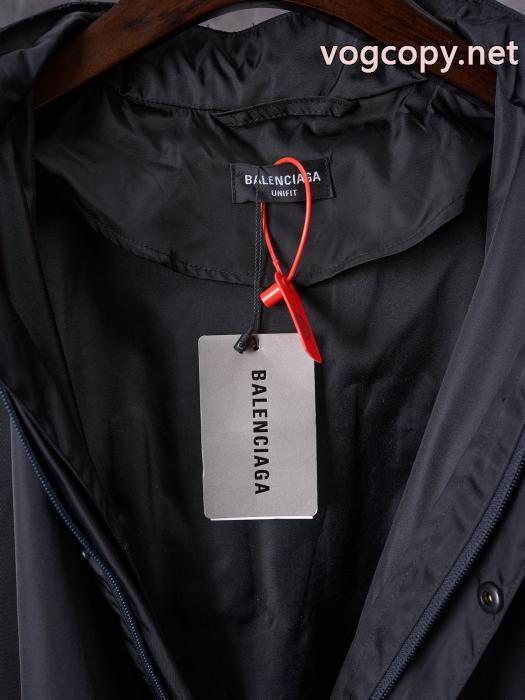 Balenciagaイエローテープ連帽パンチコート_0_1