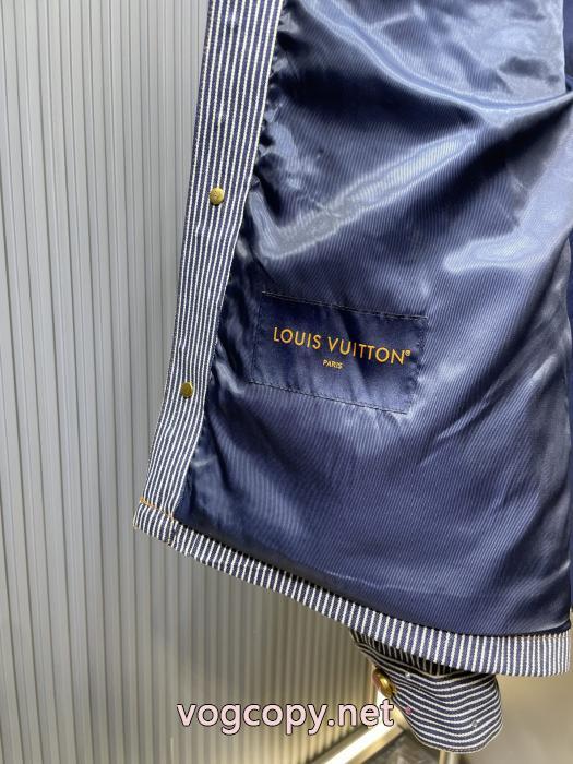 LOUIS VUITTON連名桜刺繍シングルブレストワークジャケットジャケット男性用_0_0