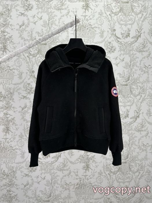 CANDA GOOSE 25 ss新型ウールグラブダウン保温パイロットジャケット_0_1