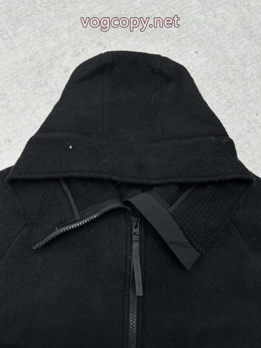 CANDA GOOSE 25 ss新型ウールグラブダウン保温パイロットジャケット_0_2