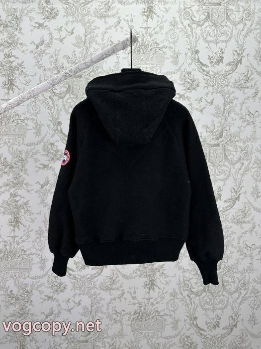 CANDA GOOSE 25 ss新型ウールグラブダウン保温パイロットジャケット_0_3