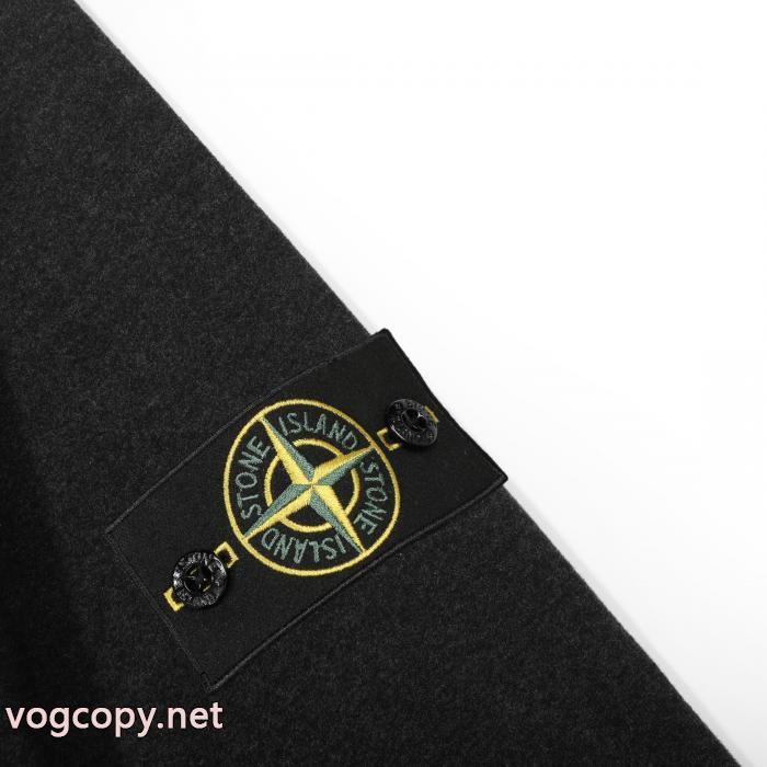 STONE ISLAND最新モデル偽2件ニットセーター_0_3