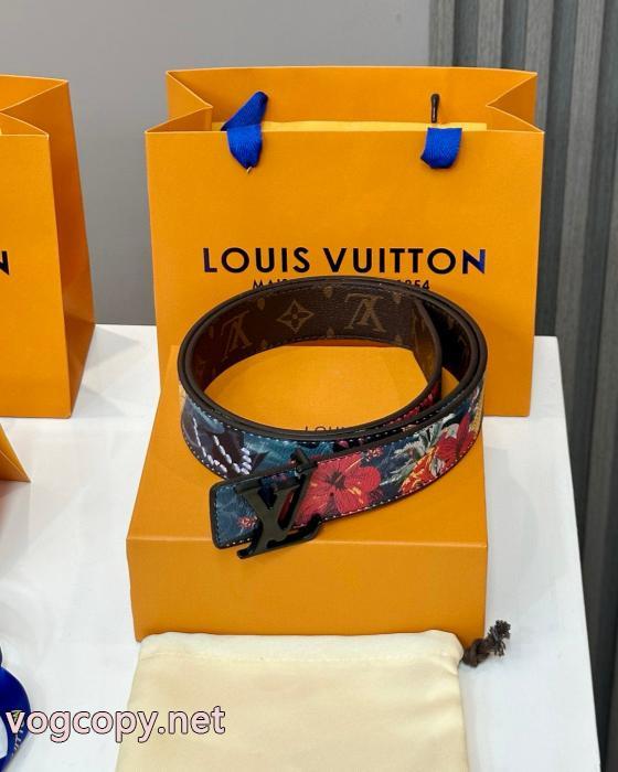 Louis Vuitton高品質リバーシブル老花ベルト_0_0