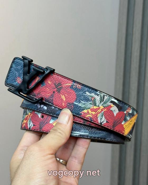 Louis Vuitton高品質リバーシブル老花ベルト_0_1