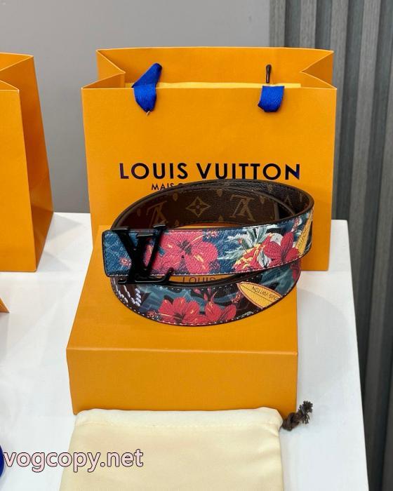 Louis Vuitton高品質リバーシブル老花ベルト_0_4
