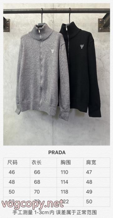 PRADAブランド スーパー コピー 通販セーターコート期間限定！最安値挑戦！ 高級感ある 2025年激安最強セール_0_5