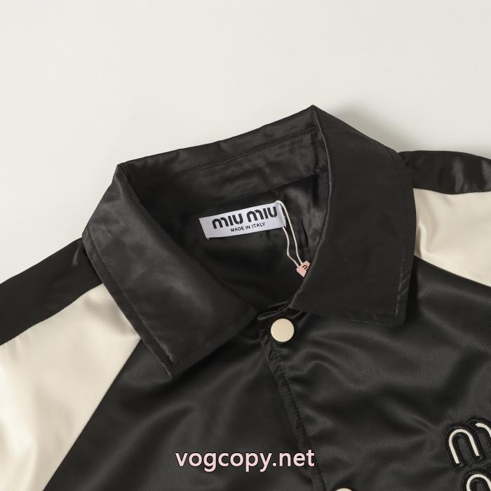 コートスーパー コピー ブランド 専門SS25オシャレ SS25カッコいい  関税補償争奪戦MIUMIU_0_3
